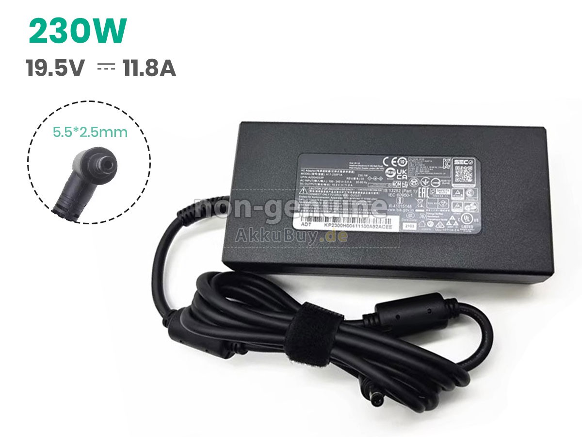 Netzteil für Chicony 230W 19.5V 11.8A