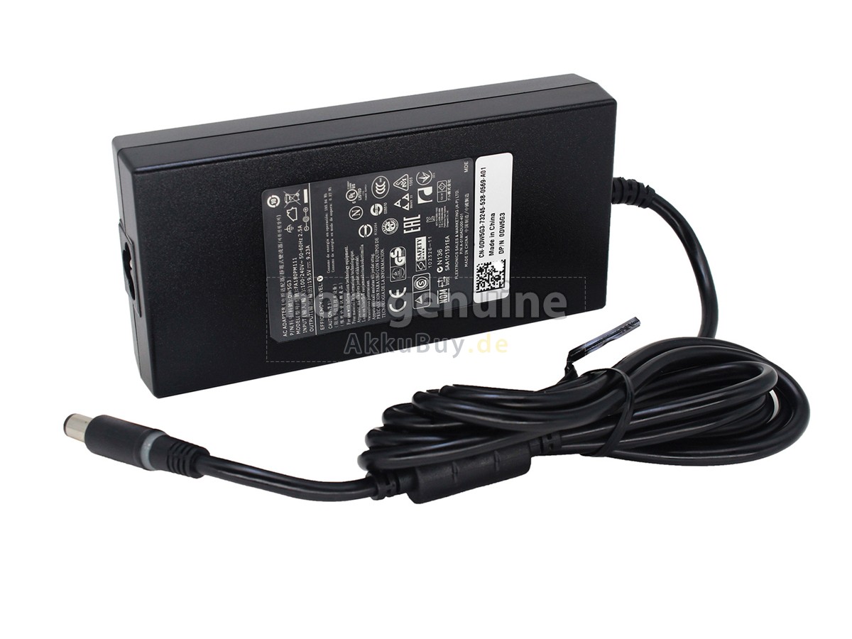 Netzteil für Dell 180W 19.5V-9.23A 100-240V~1.6A 50/60HZ