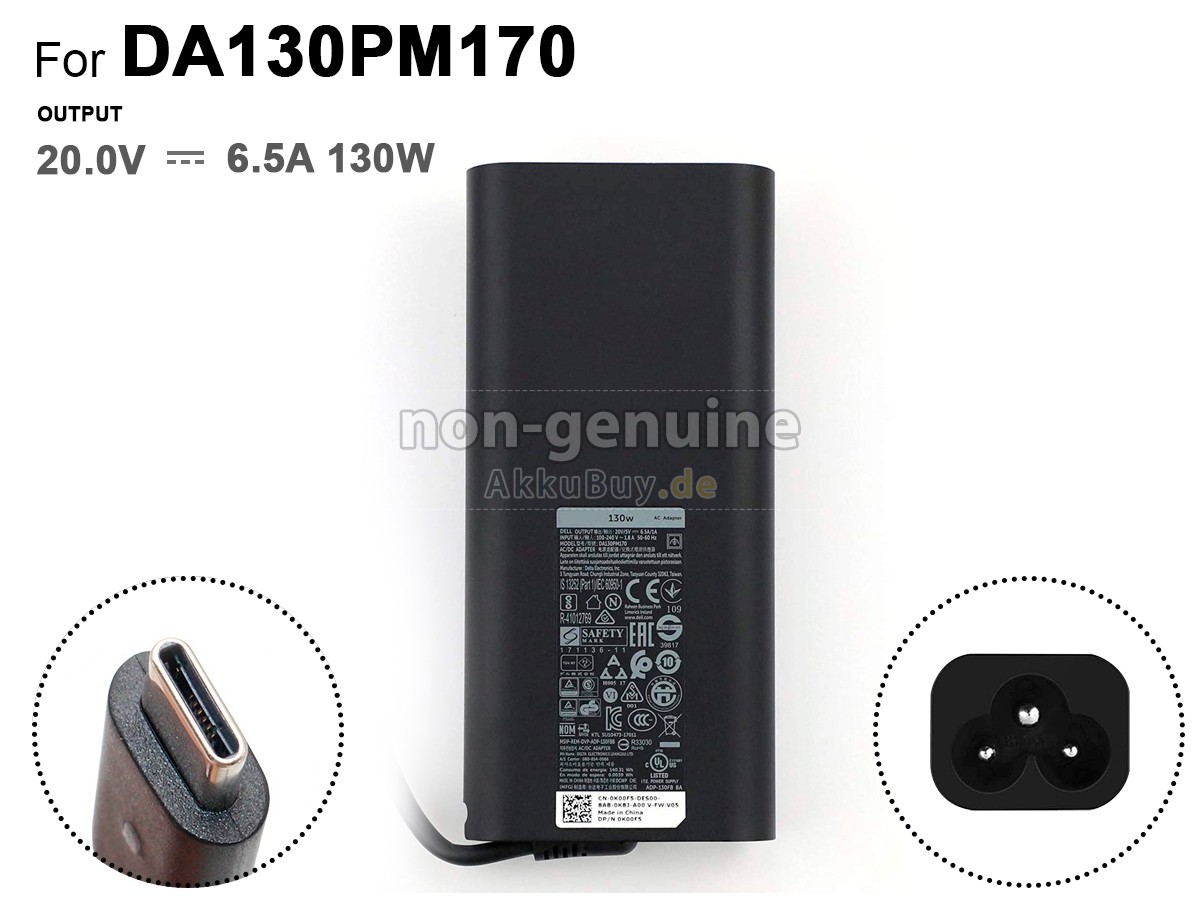 Netzteil für Dell DL-TPC-130W-TUOYUAN