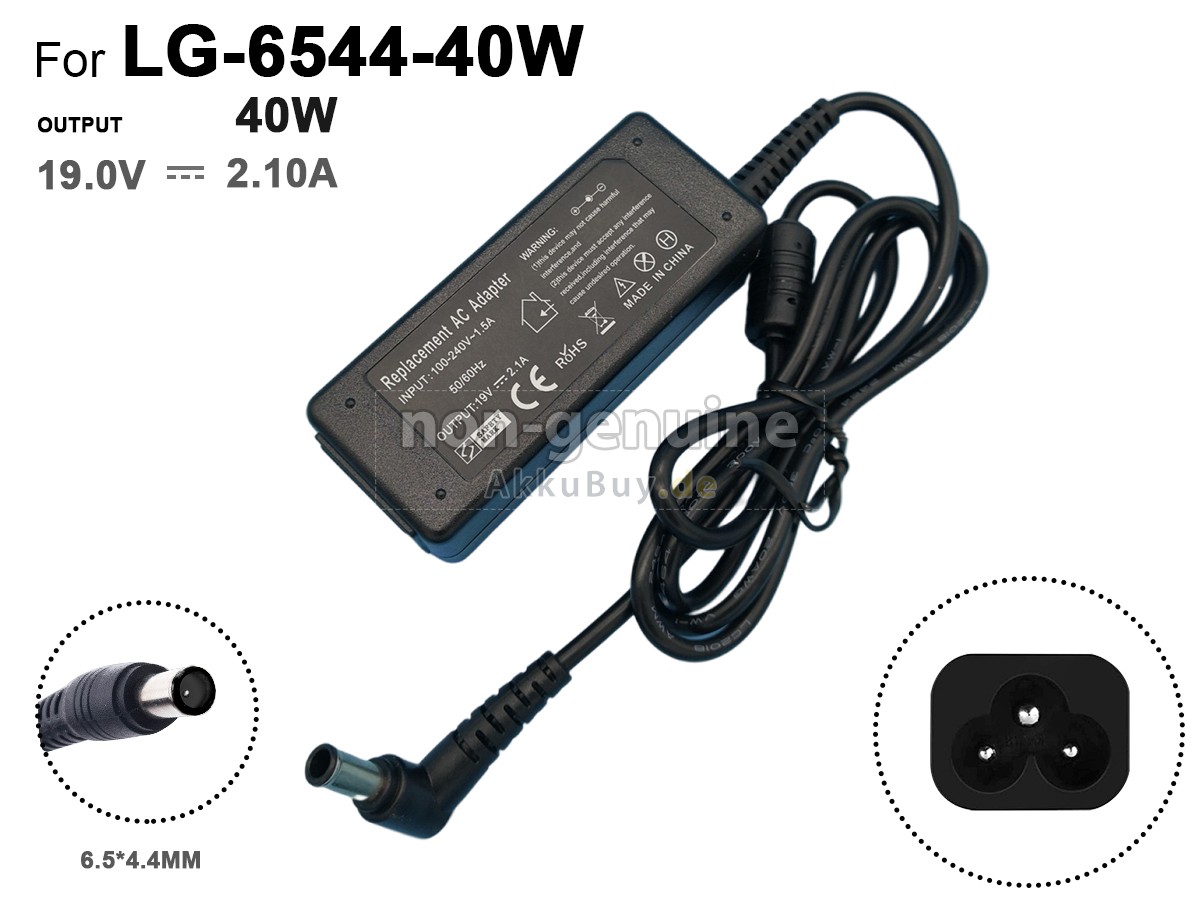 Netzteil für LG 40W 19V 2.1A 6.5*4.4MM