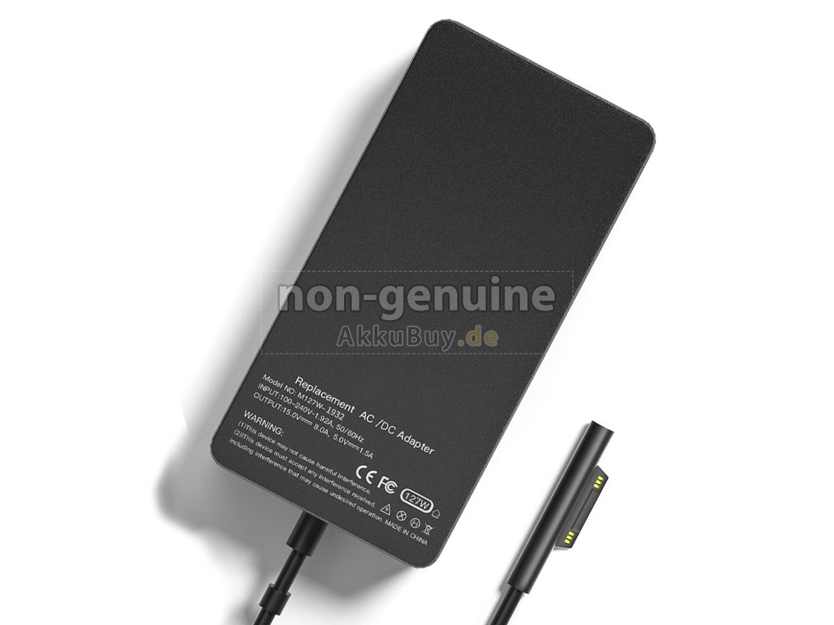 Netzteil für Microsoft 15V 8A 127W SURFACE PRO CHARGER