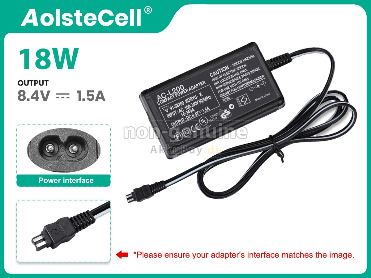 Netzteil für Sony DCR-HC90E
