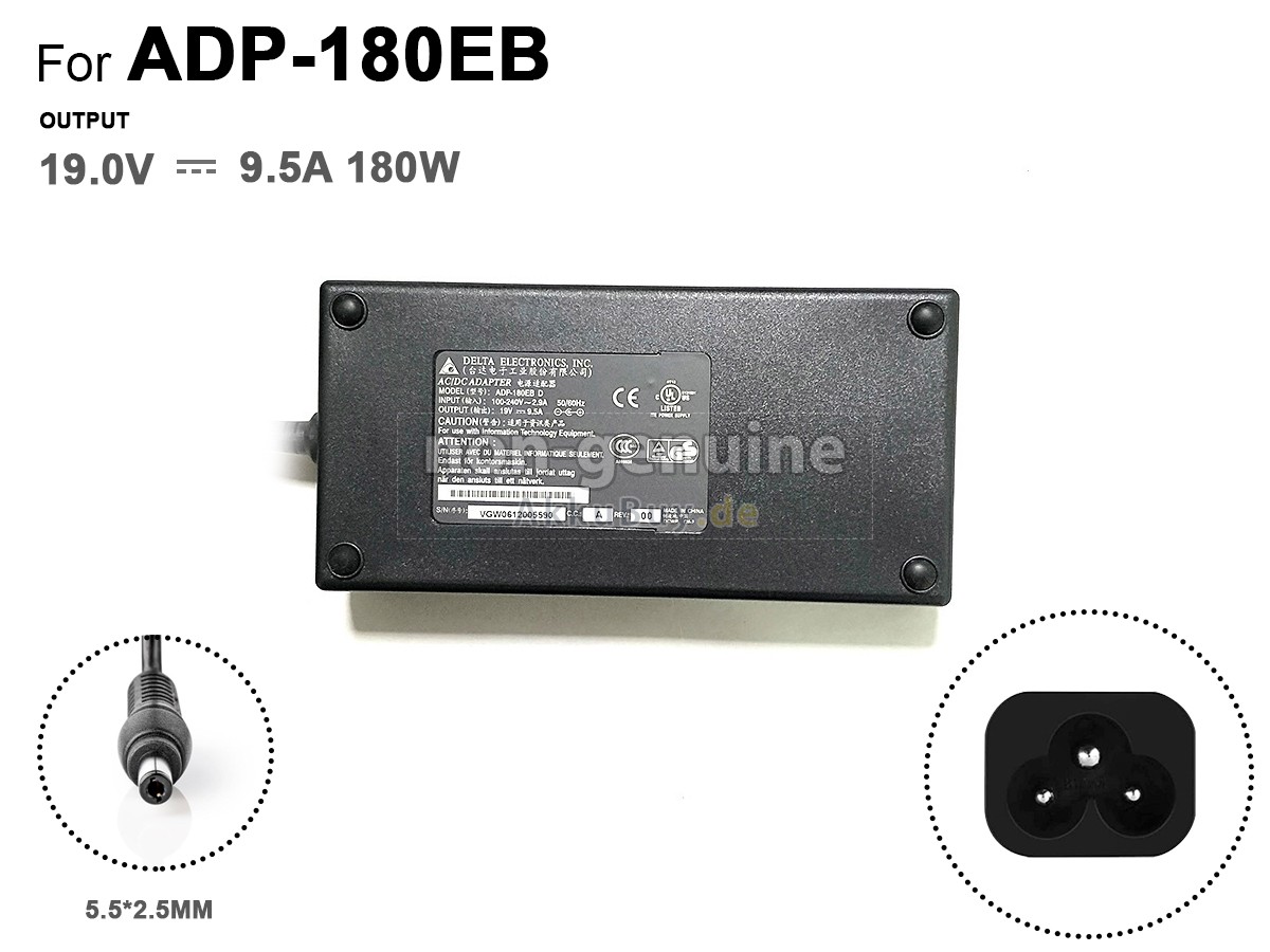 Netzteil für Toshiba ADP-180HB D