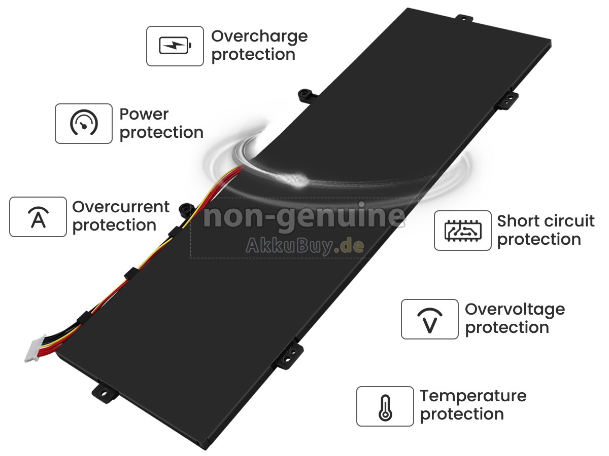 Gateway 478574-3S1P Ersatzakku