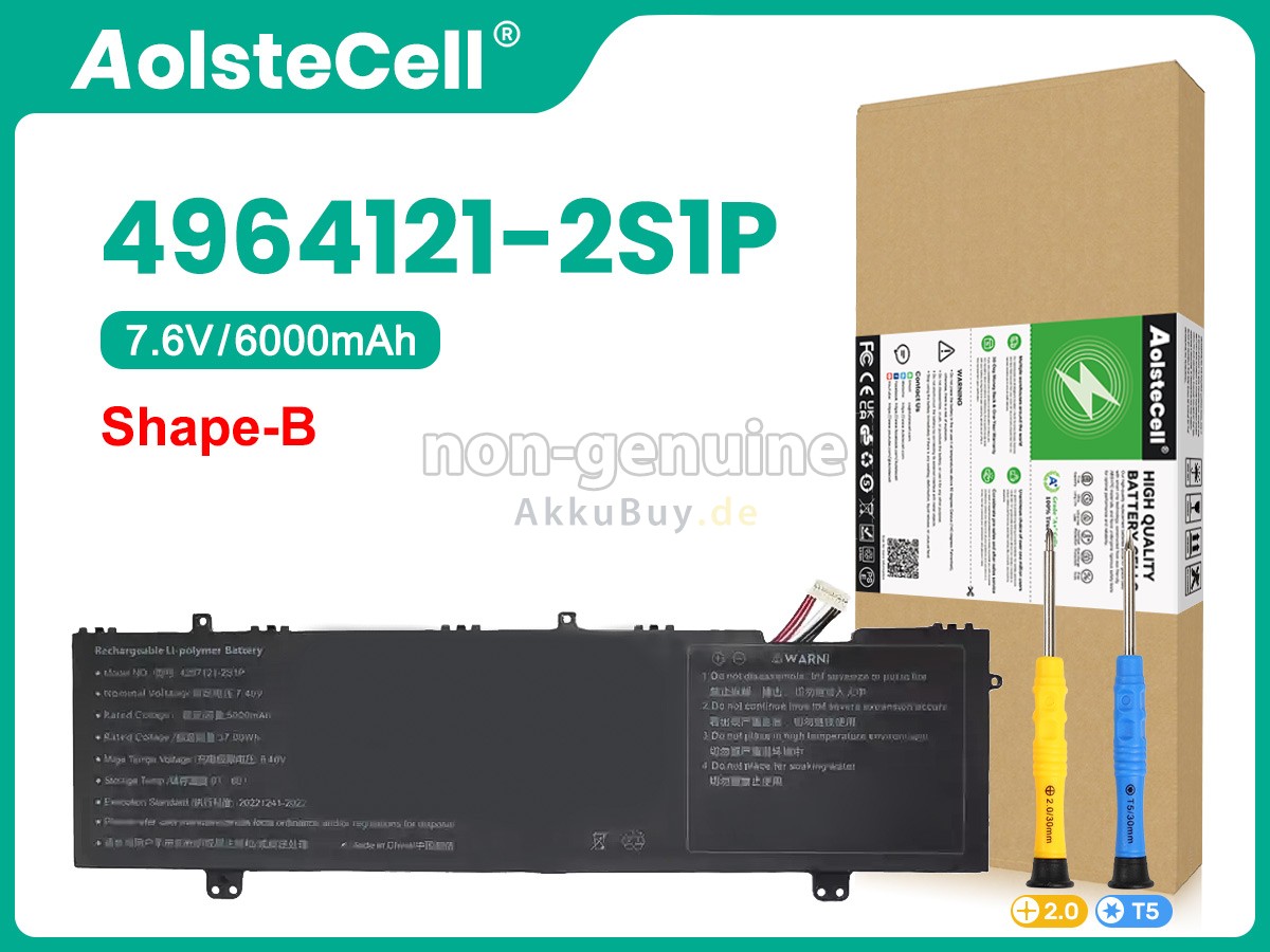 Acer 4964121-2S1P Ersatzakku