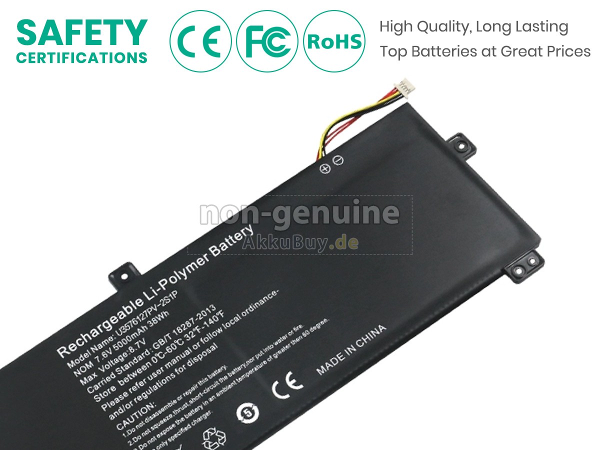 Gateway U3576127PV-2S1P Ersatzakku