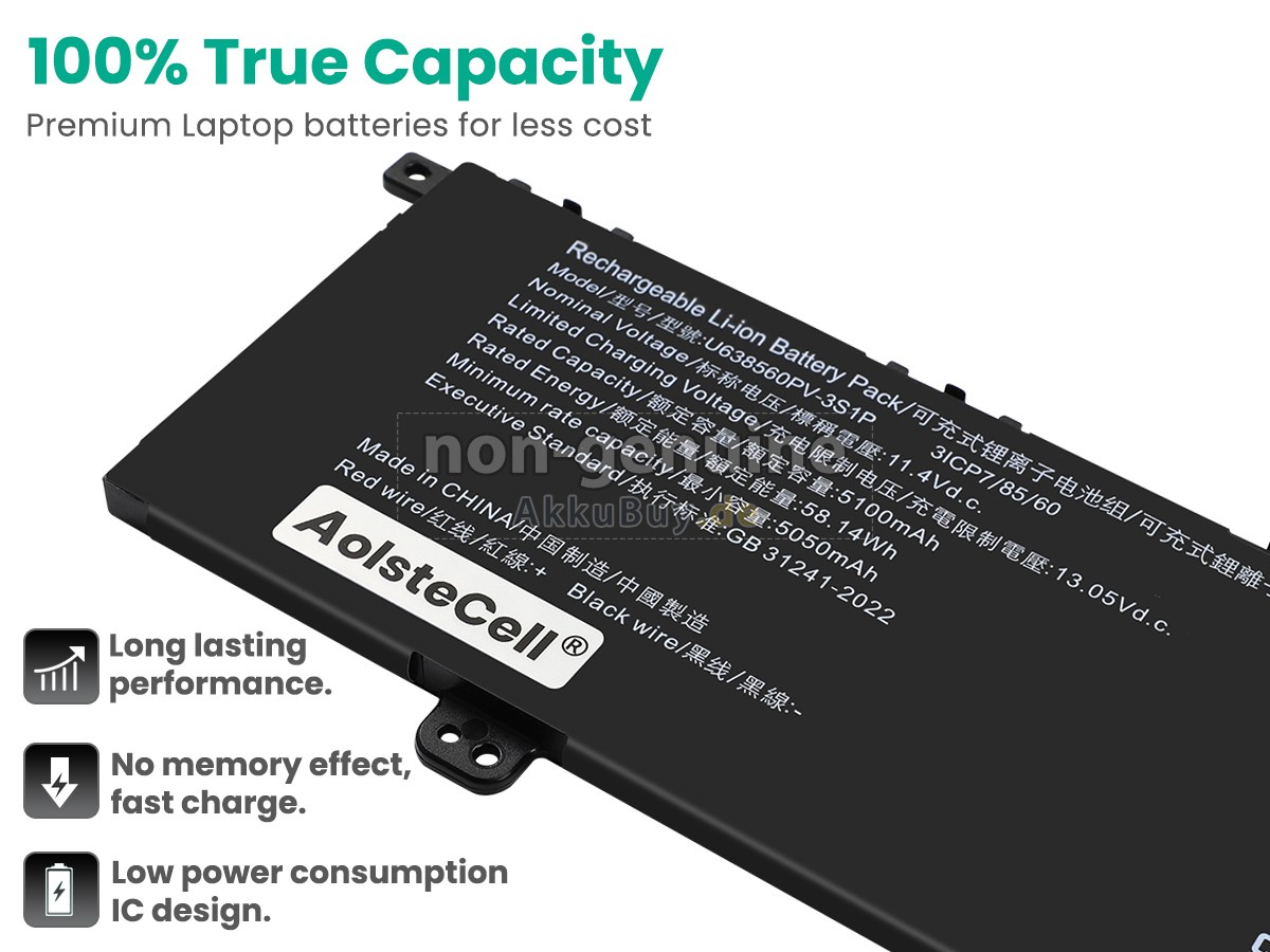 Acer U638560PV-3S1P Ersatzakku