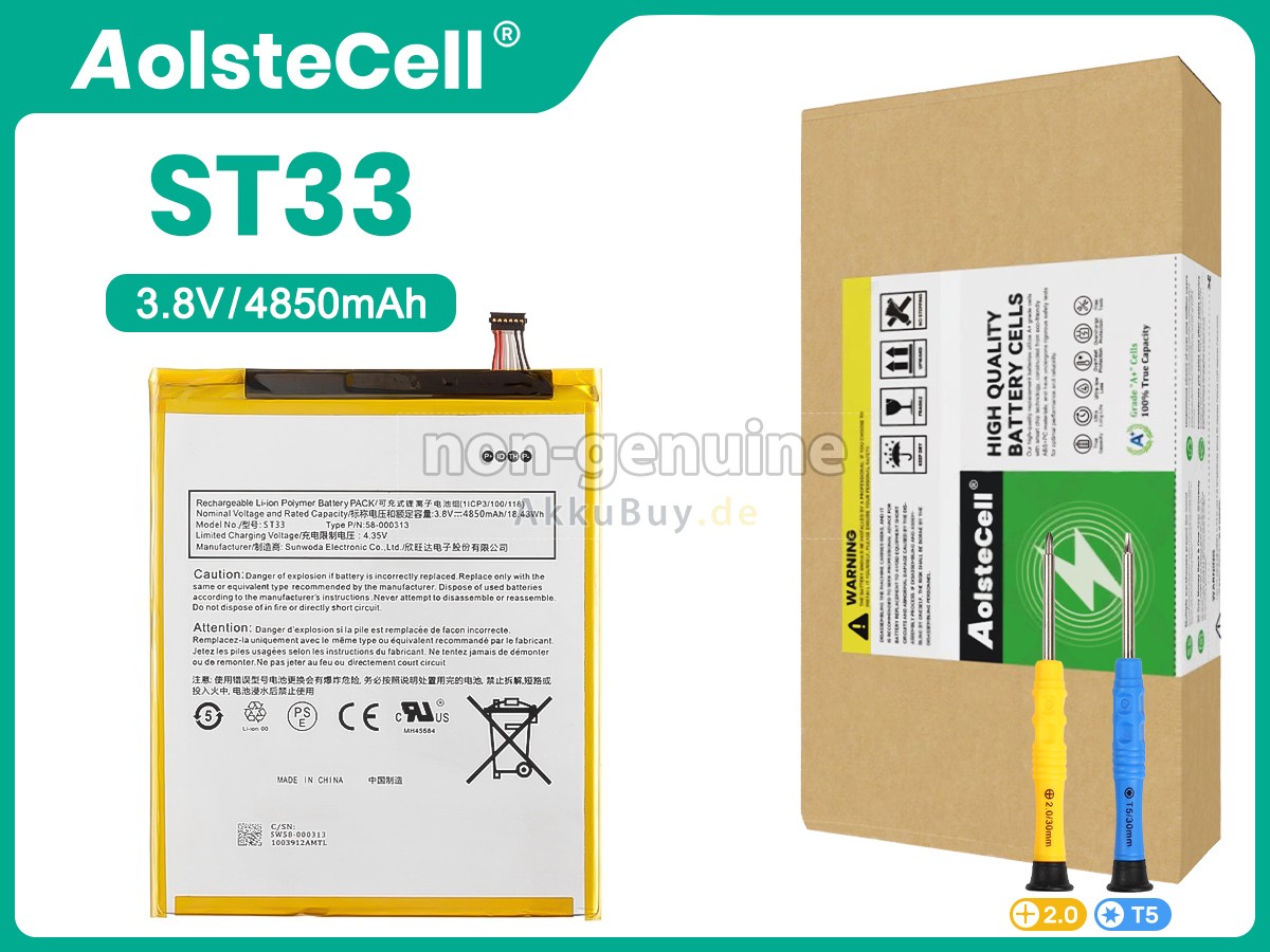 Amazon FIRE HD 8 K72LL3 Ersatzakku