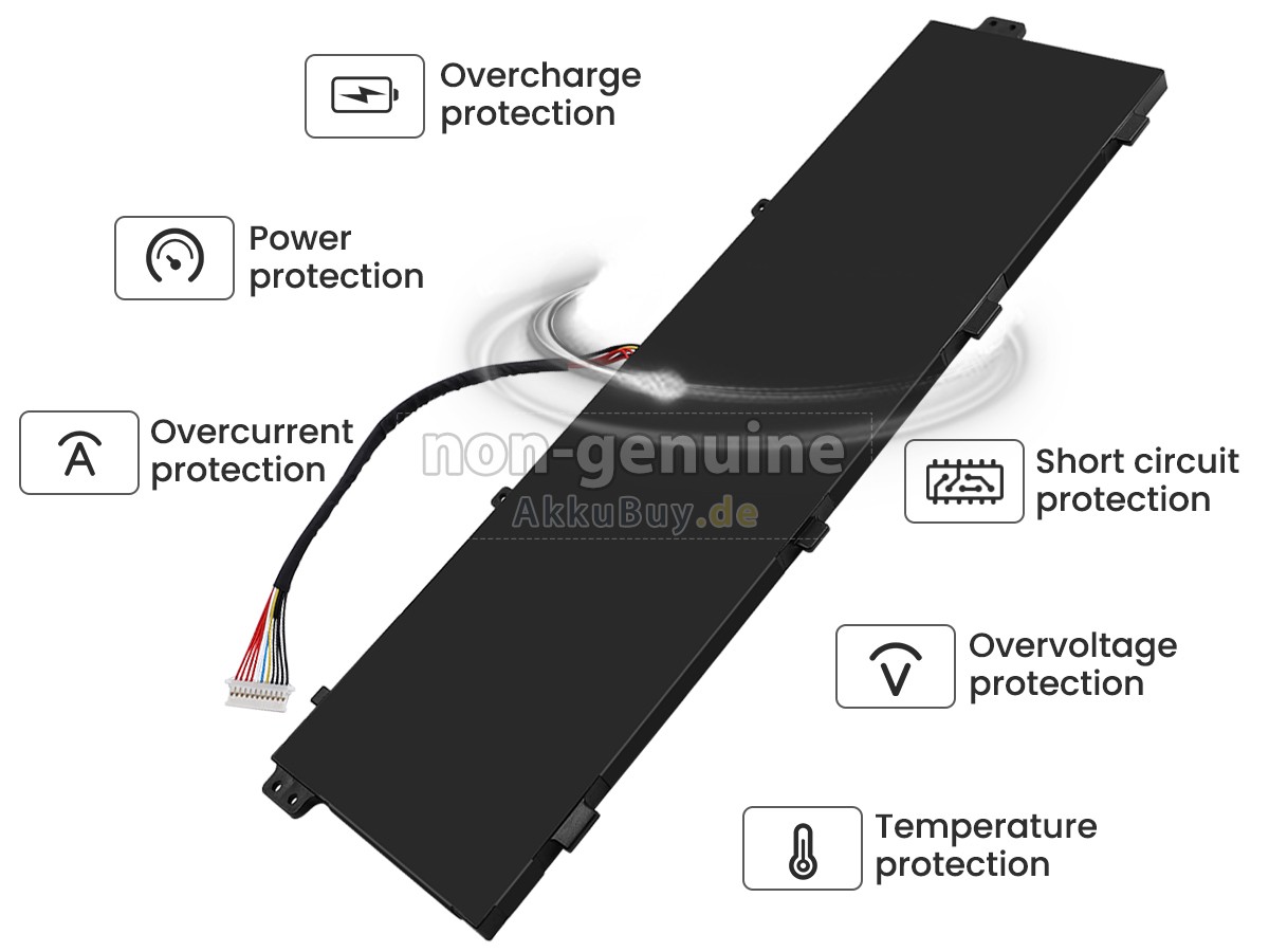 AolsteCell 2874C4-4S1P Ersatzakku