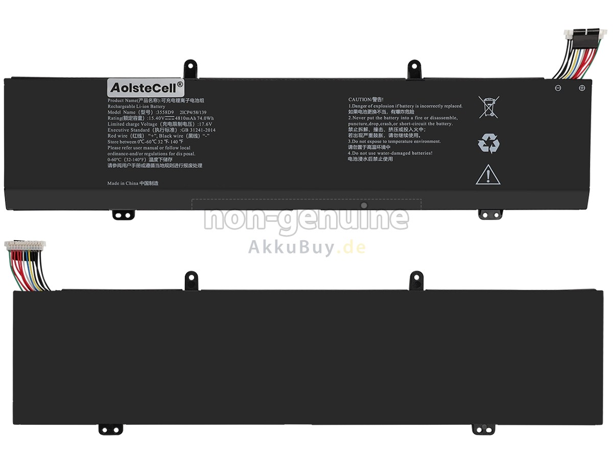AolsteCell 3558D9 Ersatzakku