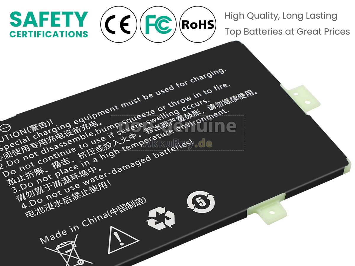 AolsteCell 377295-2S1P Ersatzakku