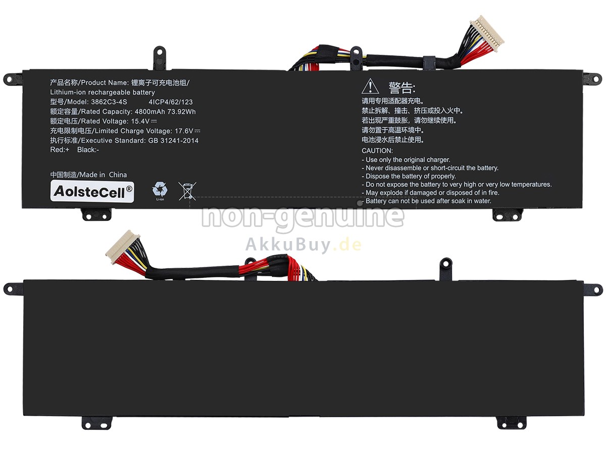 AolsteCell 3862C3-4S Ersatzakku