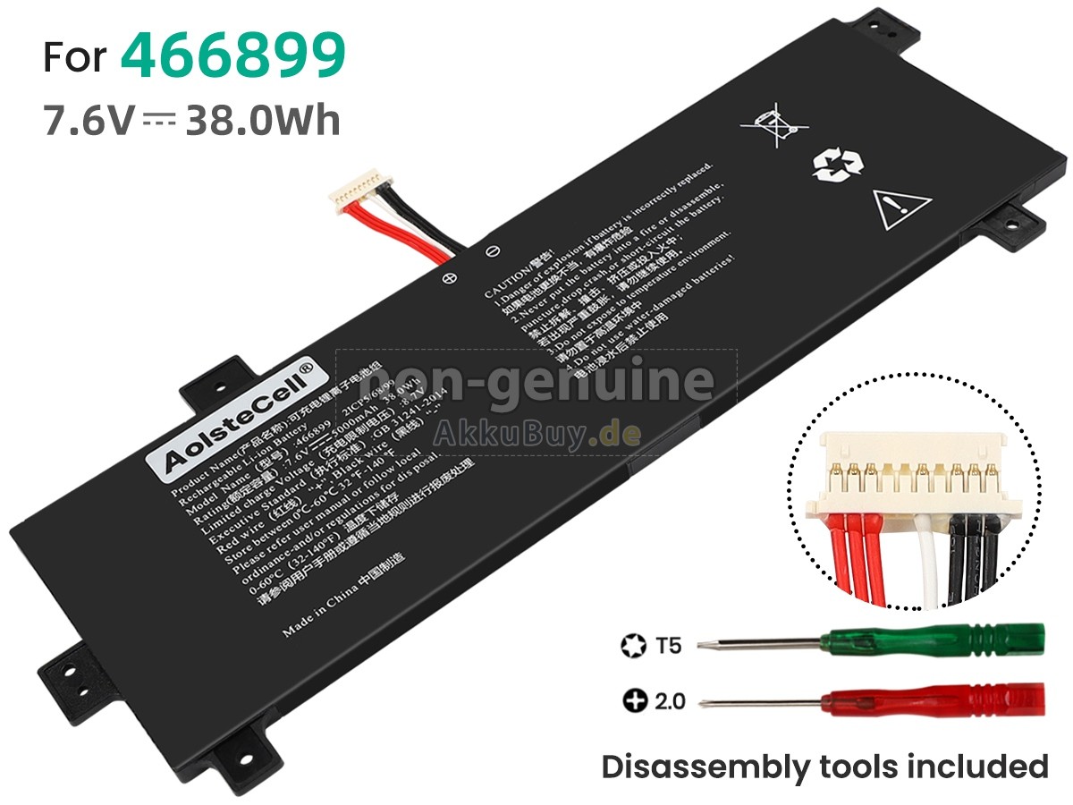 AolsteCell 466899 Ersatzakku