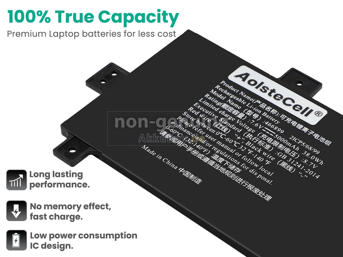 AolsteCell 466899 Ersatzakku