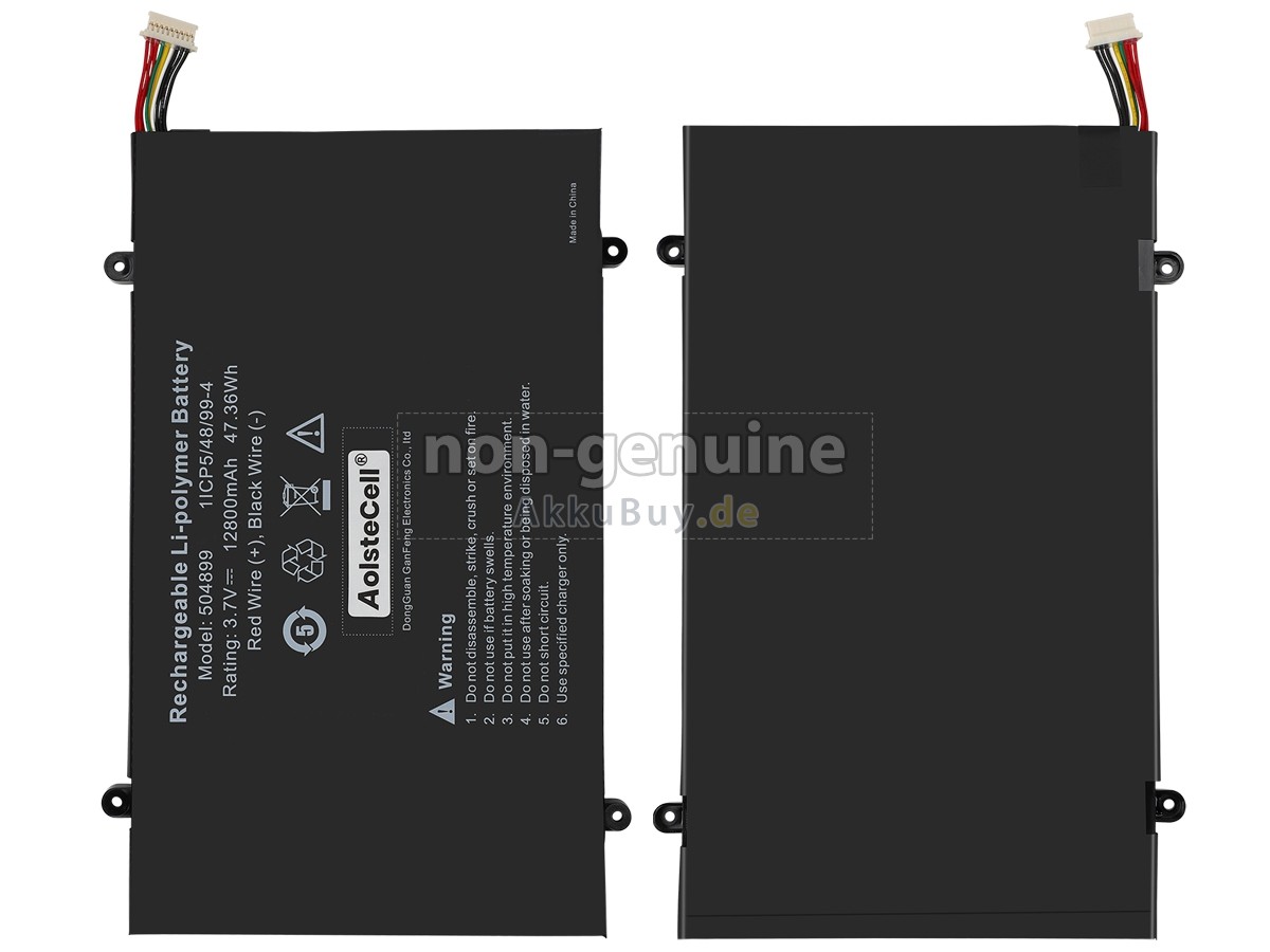 AolsteCell 504899 Ersatzakku