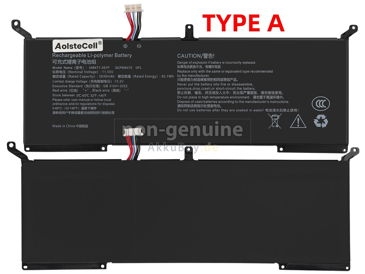 AolsteCell GFFD326 Ersatzakku