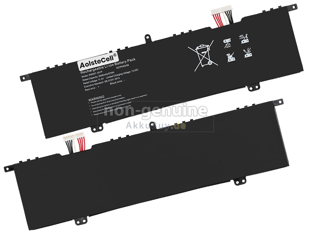 AolsteCell 658557-3S1P Ersatzakku