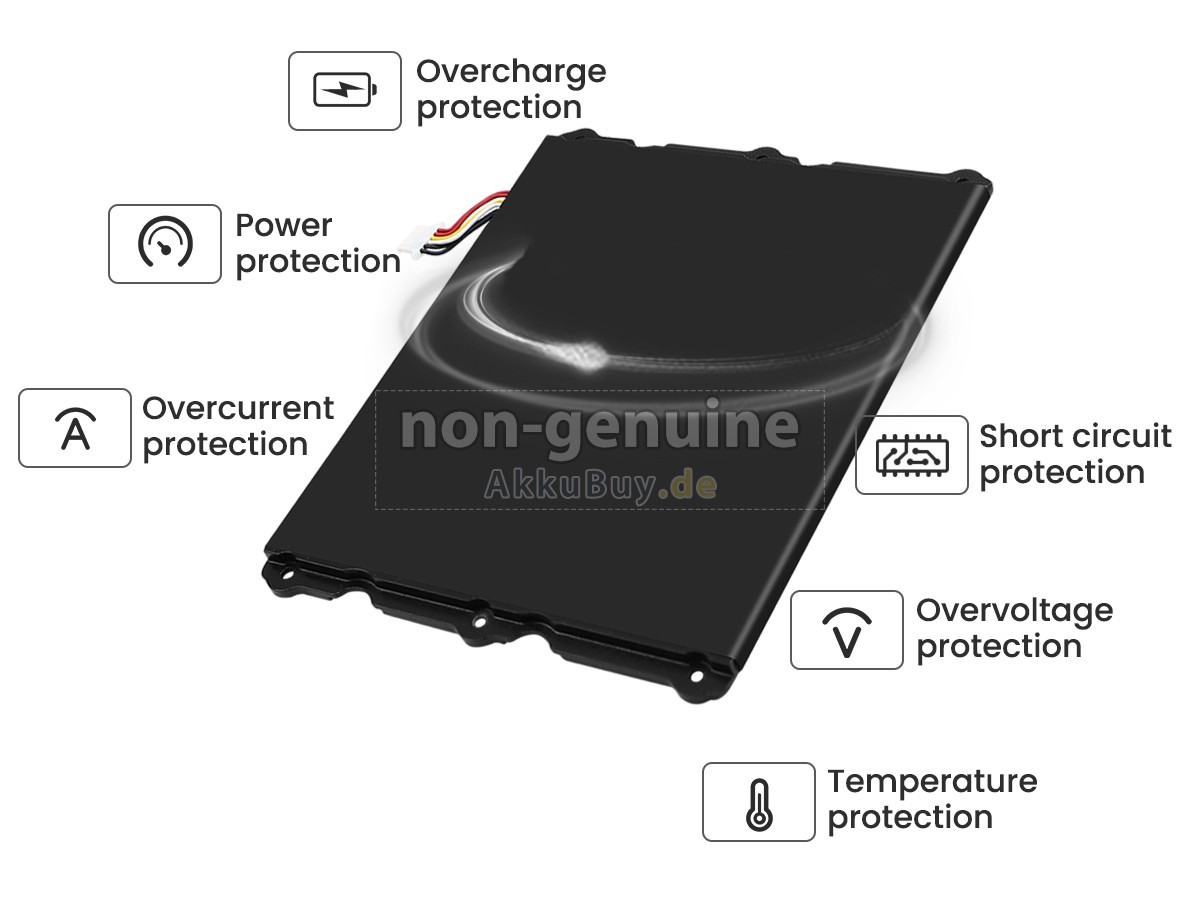 AolsteCell AEC485494-1S2P Ersatzakku
