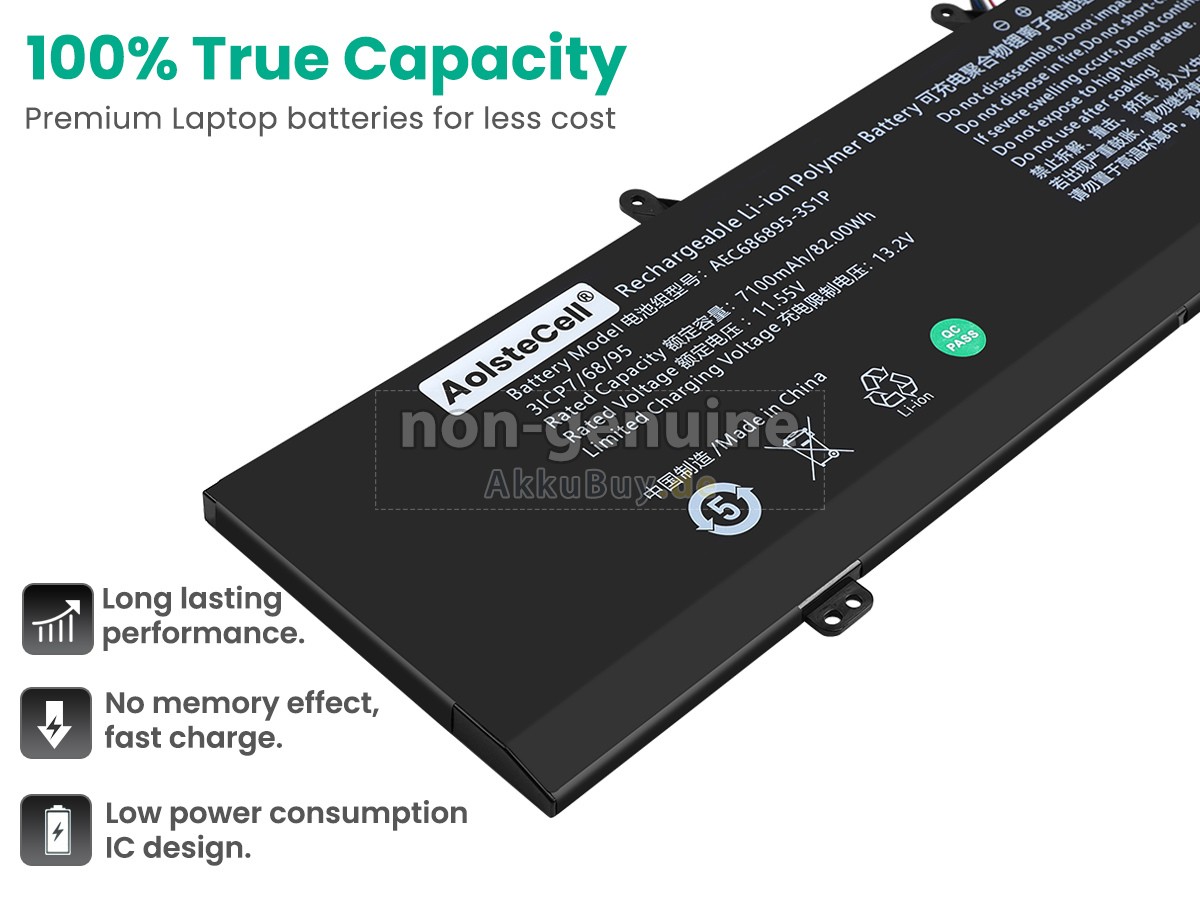 AolsteCell 686895 Ersatzakku
