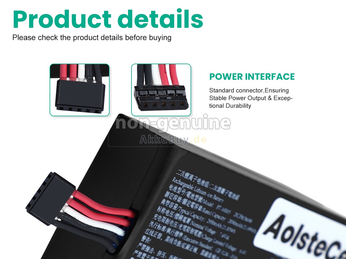 AolsteCell BT-M005 Ersatzakku