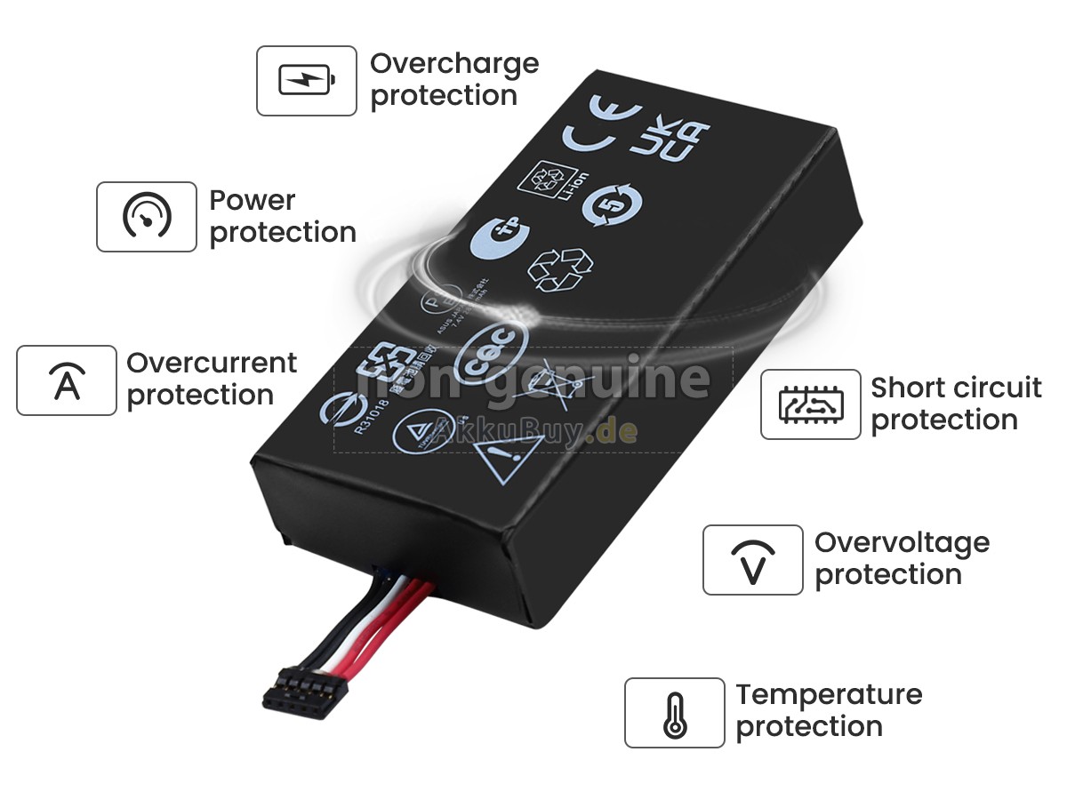 AolsteCell BT-M005 Ersatzakku