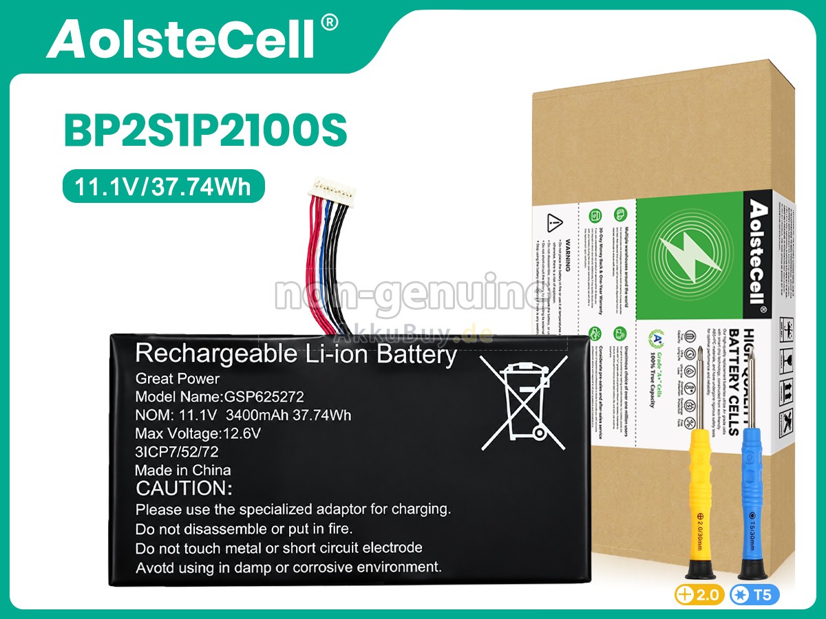 AolsteCell GSP625272 Ersatzakku
