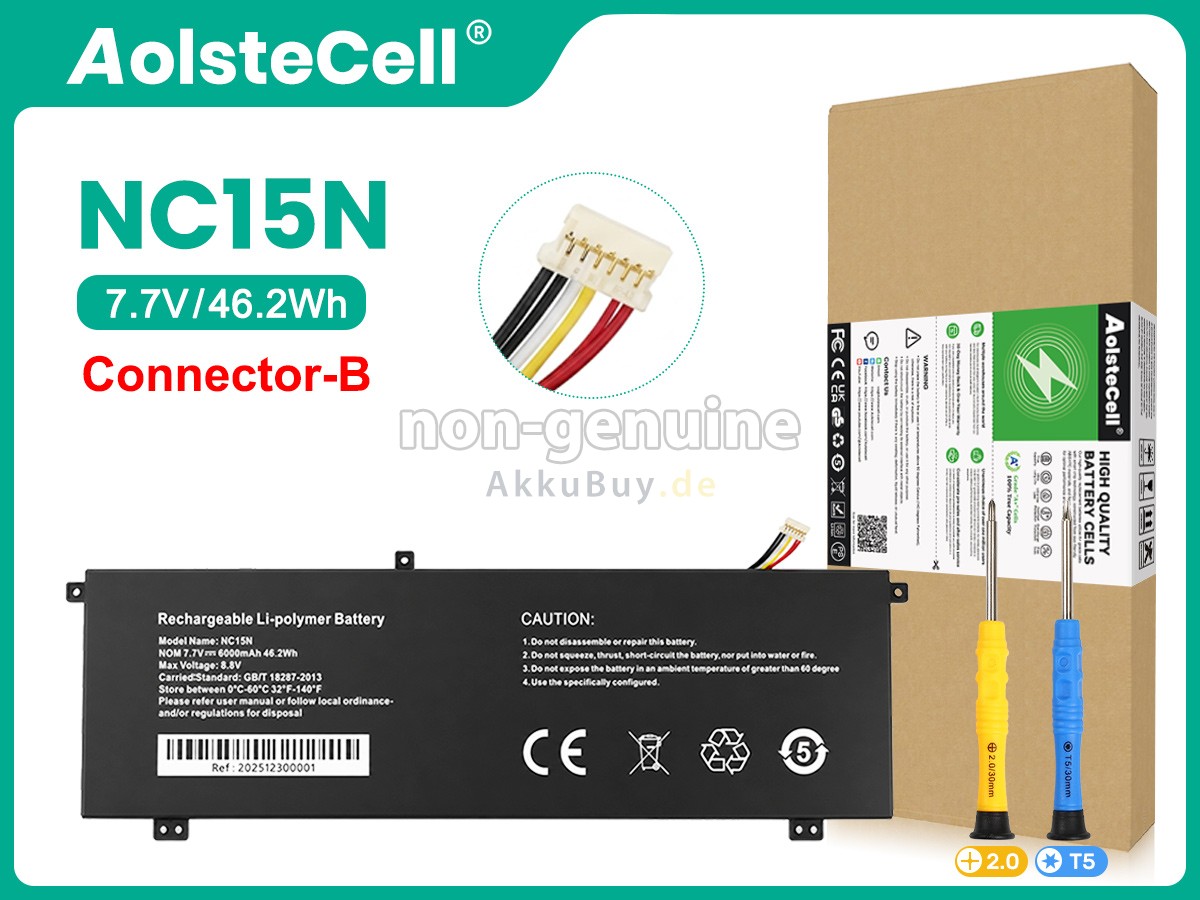 AolsteCell NC15N Ersatzakku