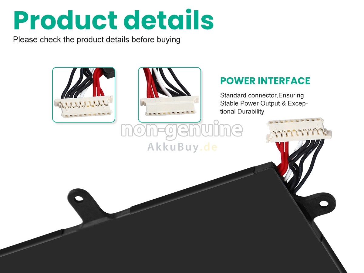 AolsteCell U2867144PV-2S1P Ersatzakku
