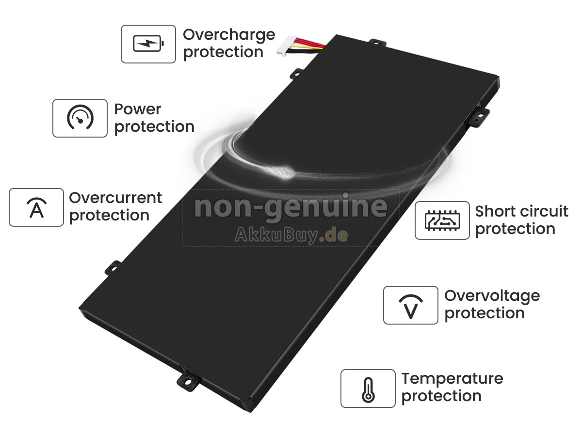 AolsteCell U6945180PV-2S1P Ersatzakku