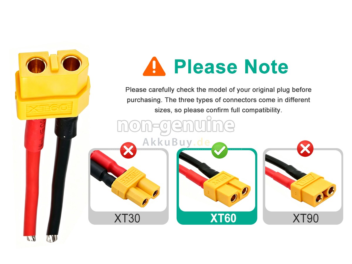 AolsteCell 22.2V 5200MAH 60C XT60 Ersatzakku
