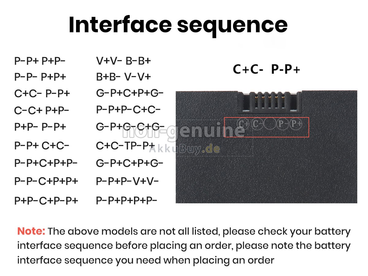 AolsteCell HZ-ZWS-001 Ersatzakku