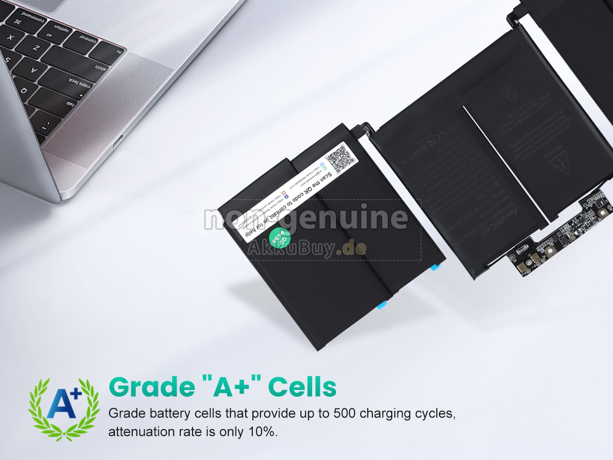 Apple MacBook Pro Core I5 2.4G 13 inch TOUCH/2019 Ersatzakku