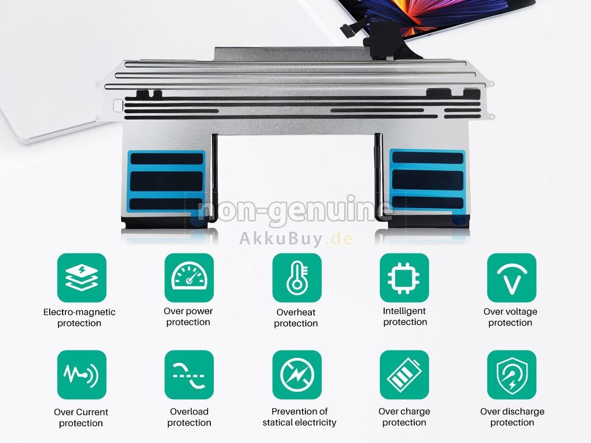 Apple MacBook Air Retina 13 A1932 EMC 3184 Ersatzakku
