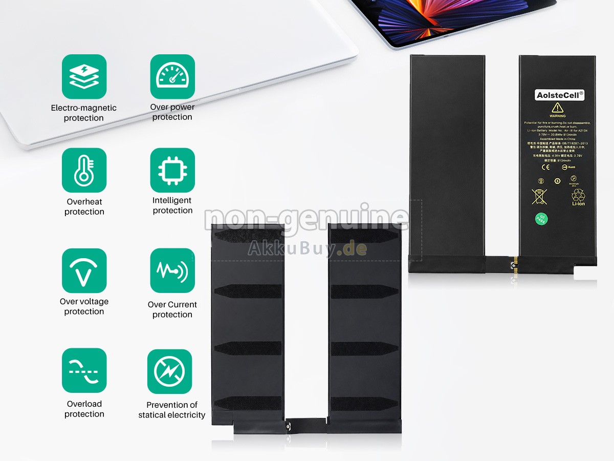 Apple A2123 EMC 3316 Ersatzakku