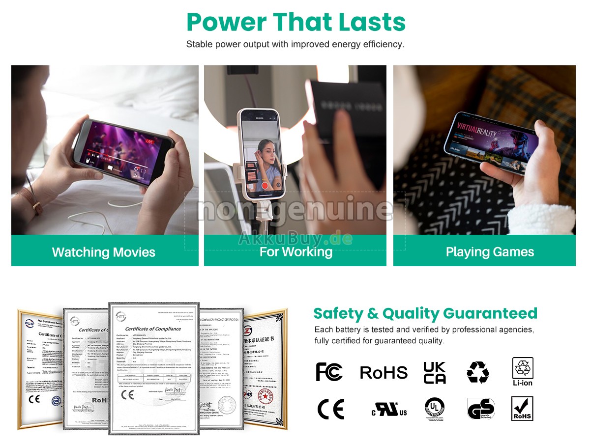 Apple IPHONE 6S PLUS Ersatzakku