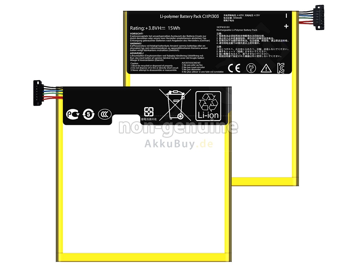 Asus GOOGLE NEXUS 7 2013 Ersatzakku