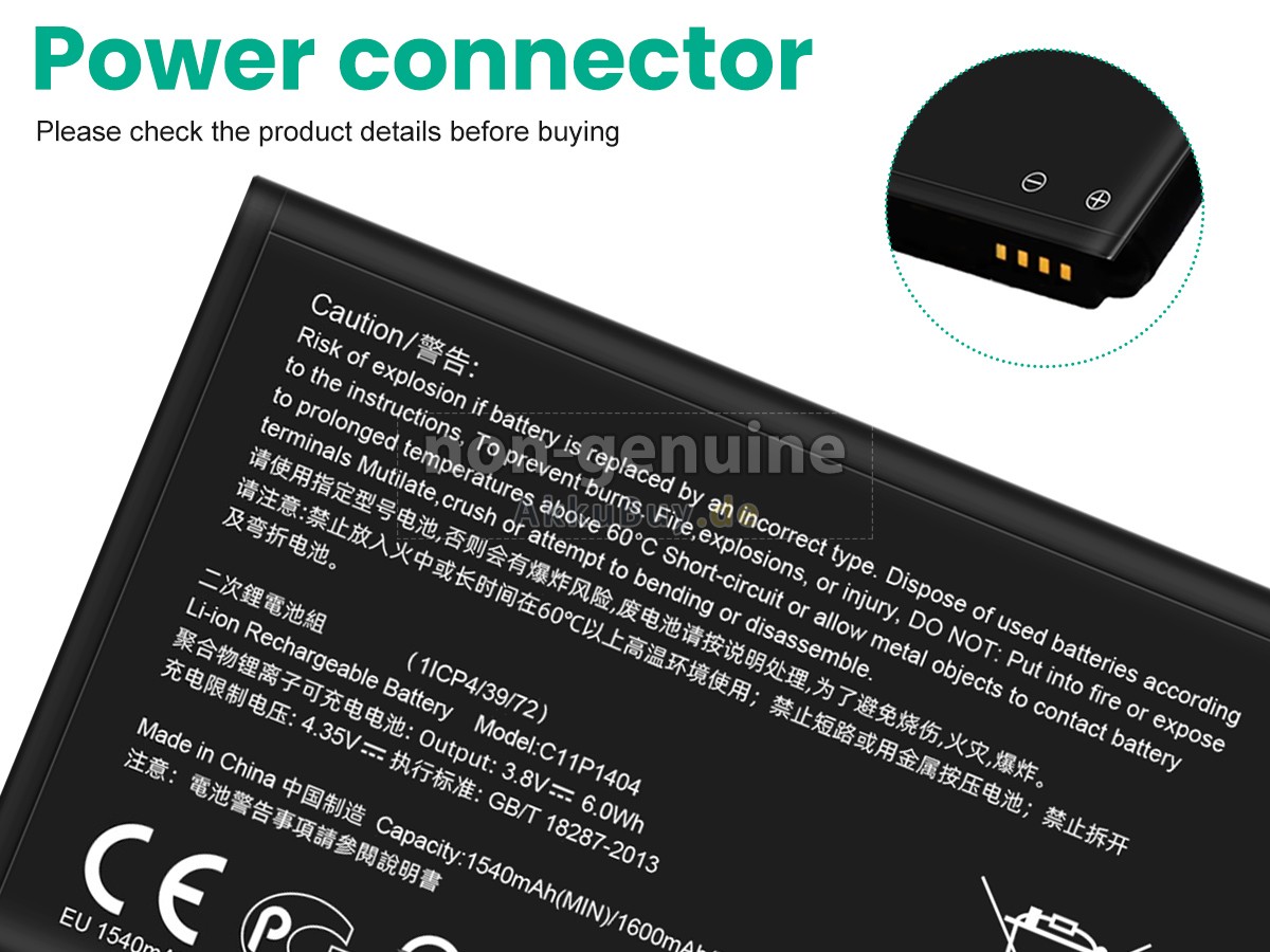 Asus ZENFONE 4 A400CG Ersatzakku