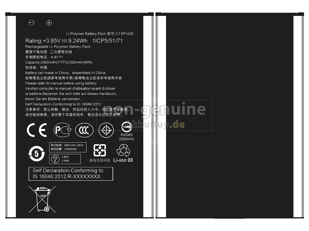 Asus C11P1428 Ersatzakku