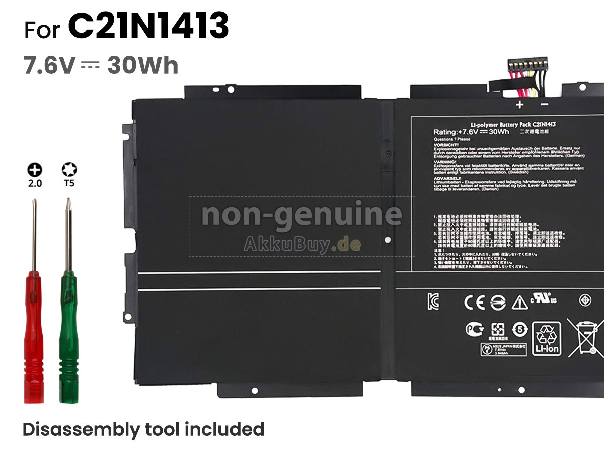 Asus C21N1413 Ersatzakku