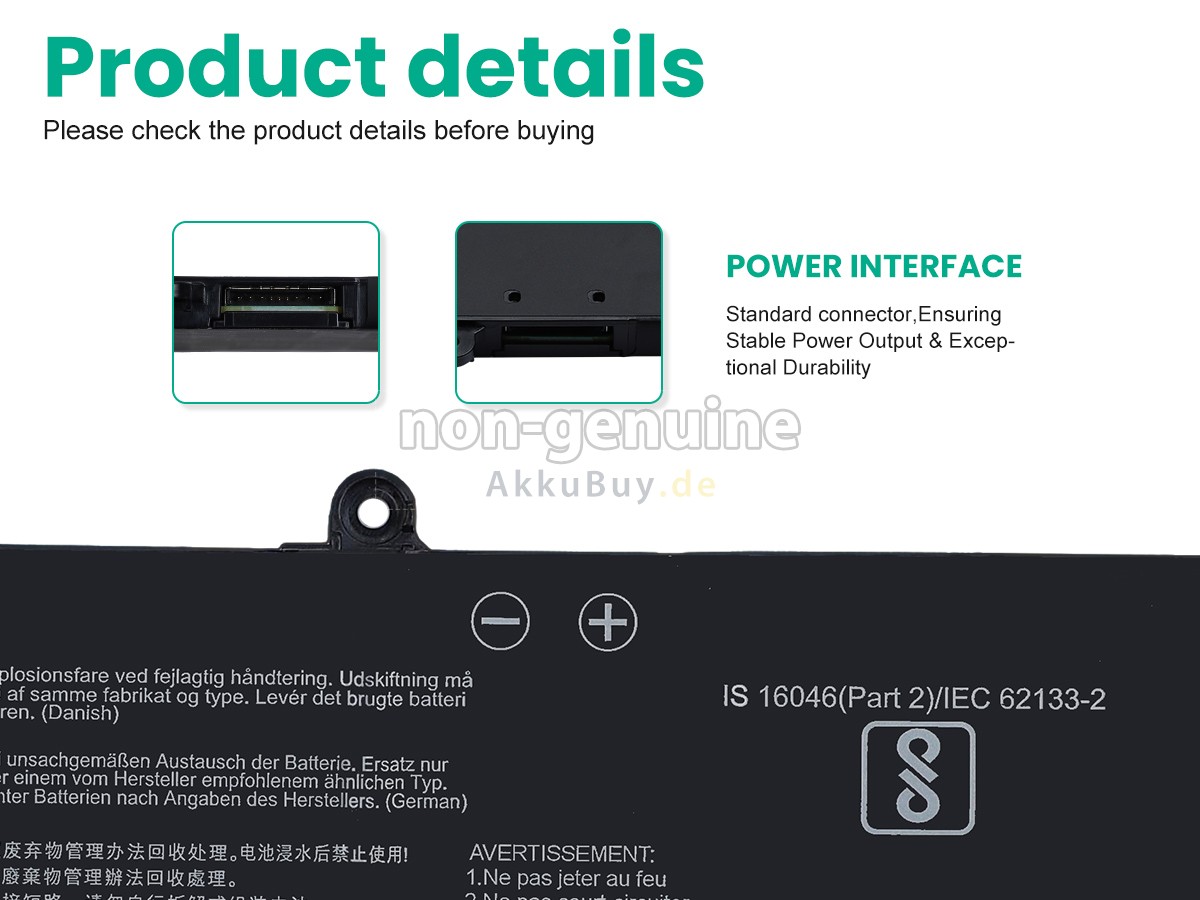 Asus VivoBook S 15 OLED S5507QA-MA051W Ersatzakku