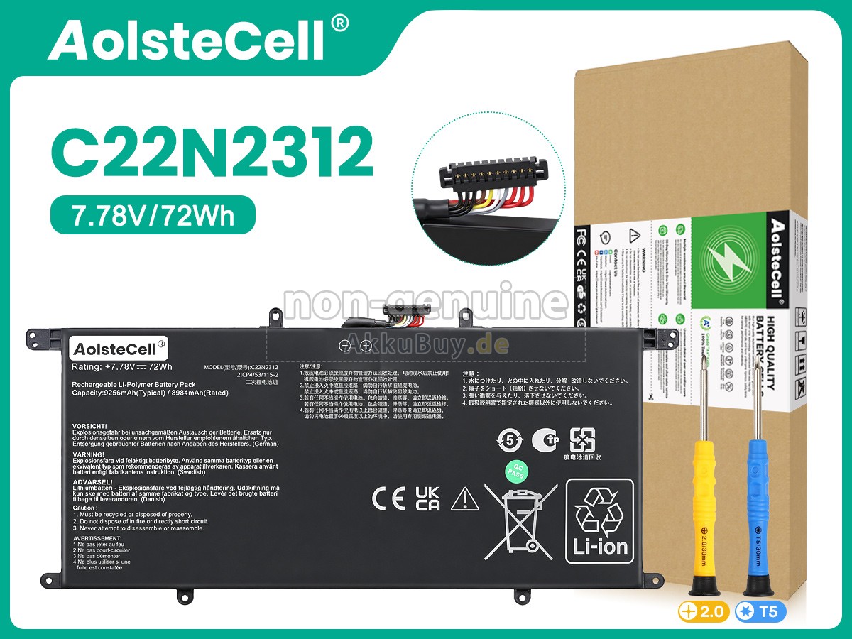 Asus 0B200-04570100 Ersatzakku