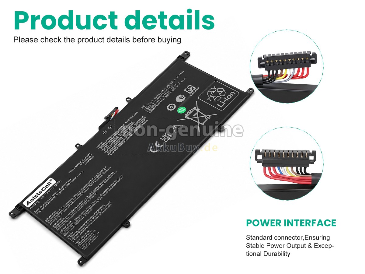 Asus 0B200-04570100 Ersatzakku