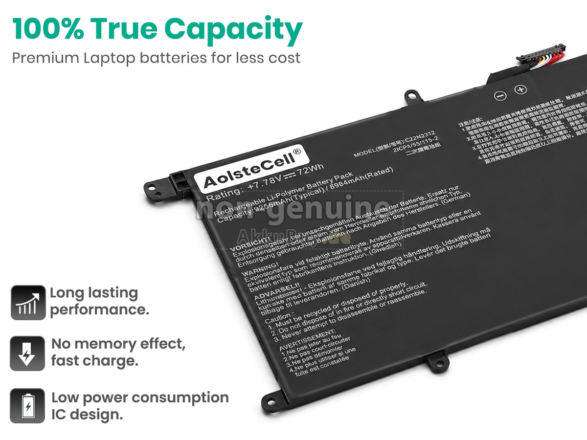 Asus 0B200-04570100 Ersatzakku