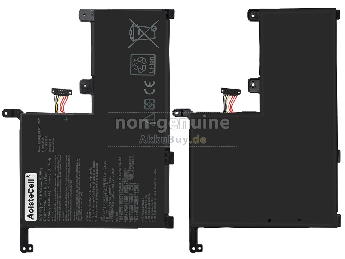 Asus C31N1703 Ersatzakku