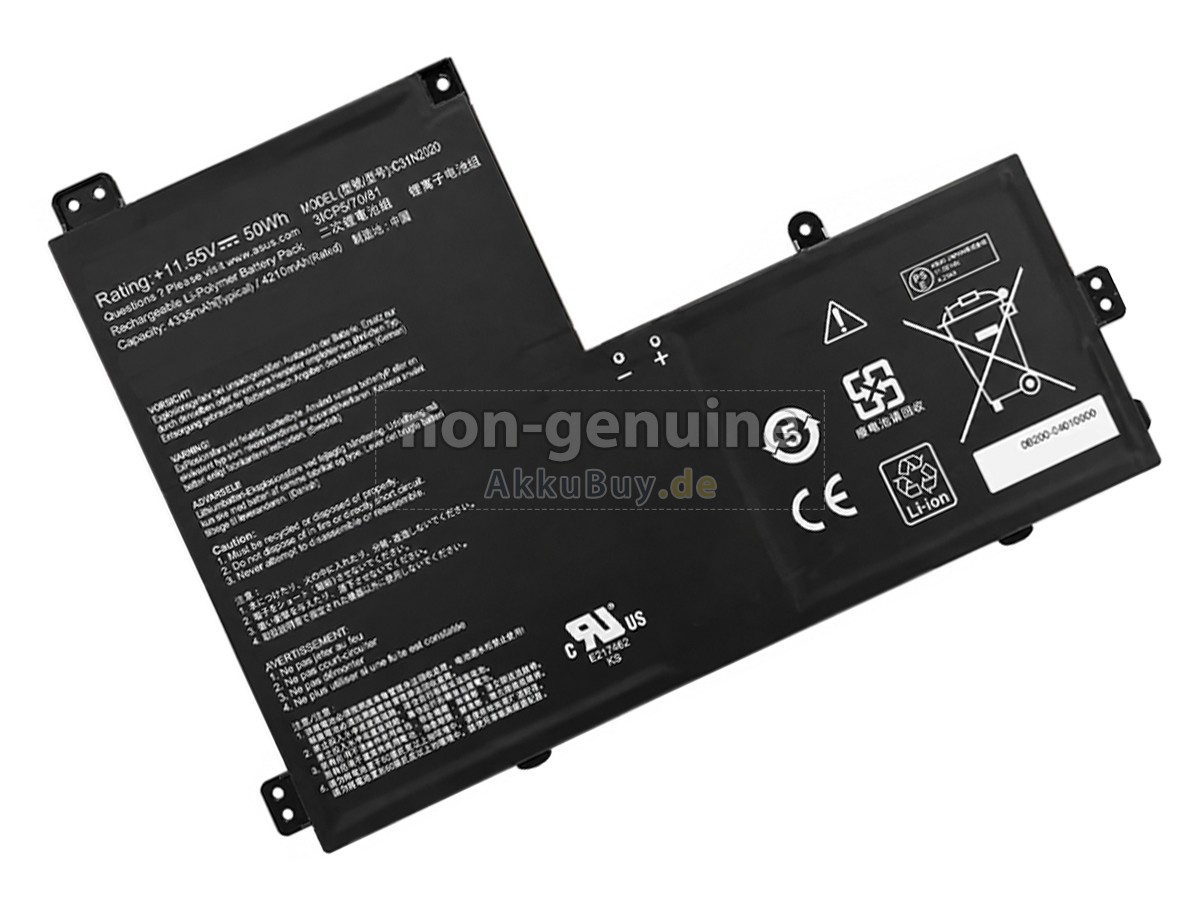 Asus 90NX04B2-M004A0 Ersatzakku