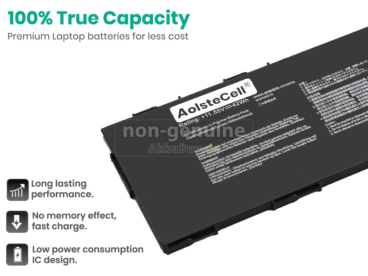 Asus BR1104CTA Ersatzakku