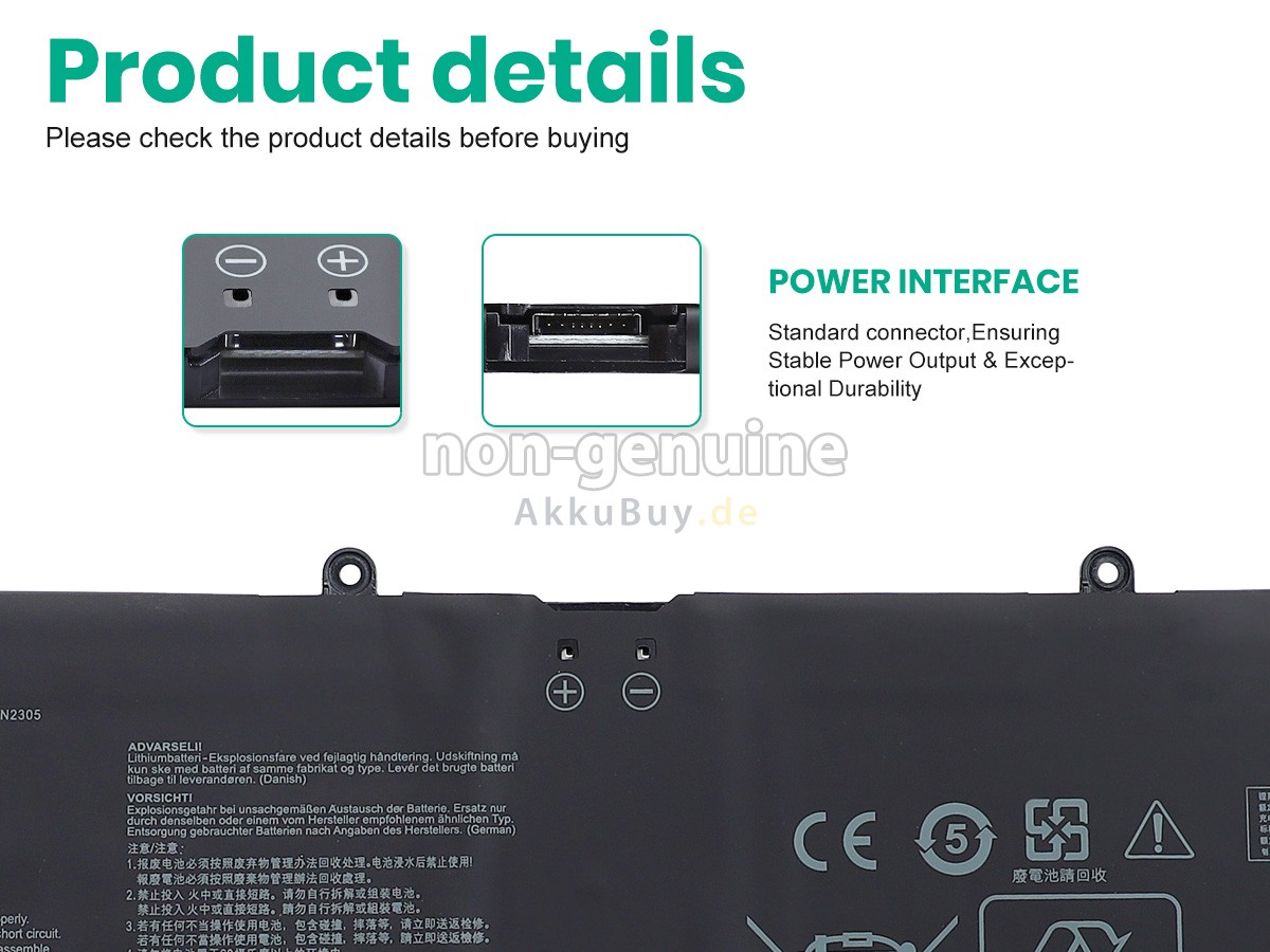 Asus 0B200-04490000 Ersatzakku