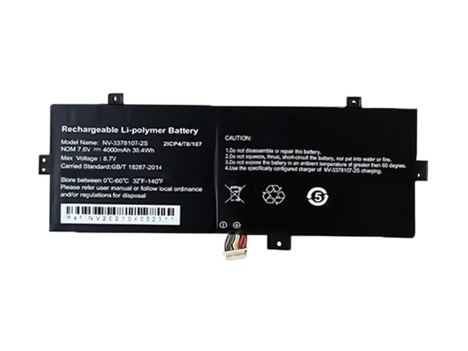 AXIOO NV-3378107-2S Ersatzakku