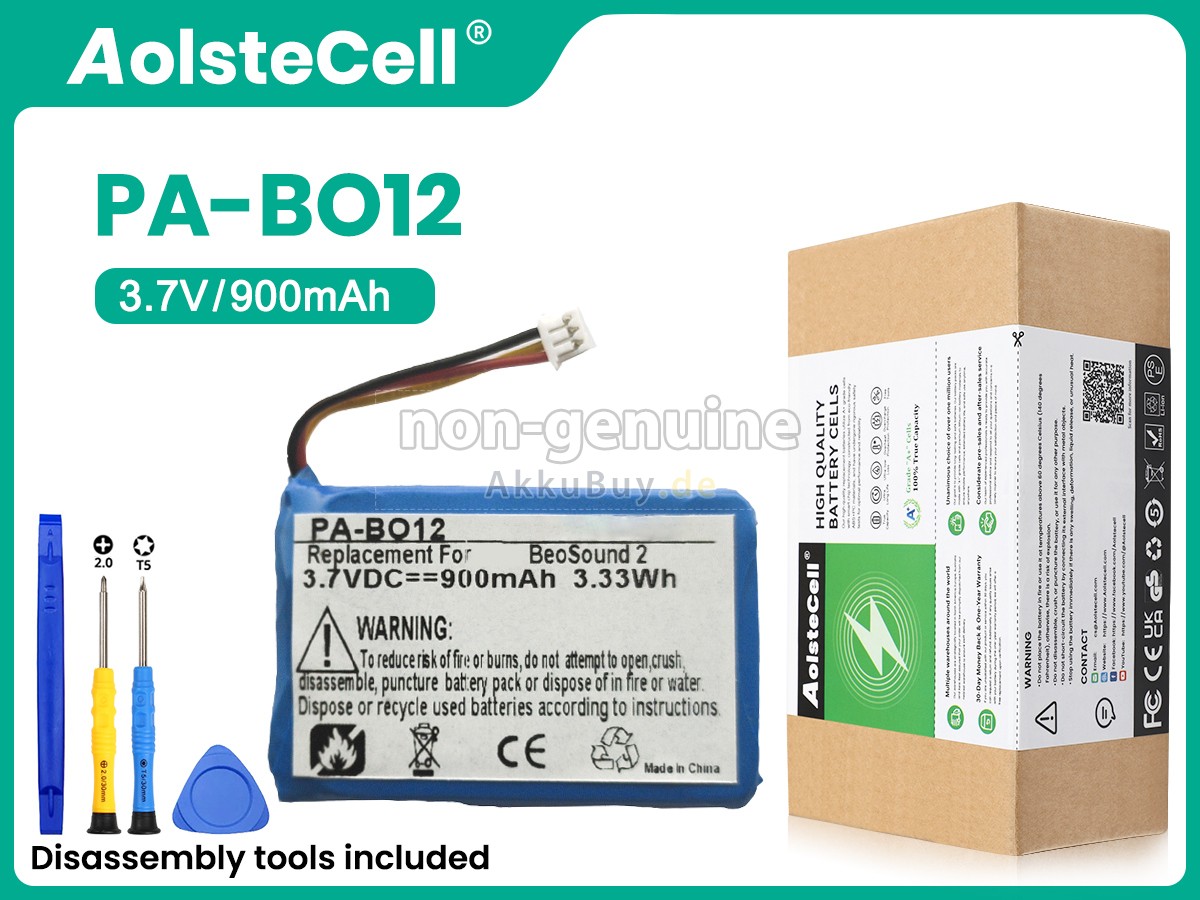 Bang Olufsen BEOSOUND 2 Ersatzakku