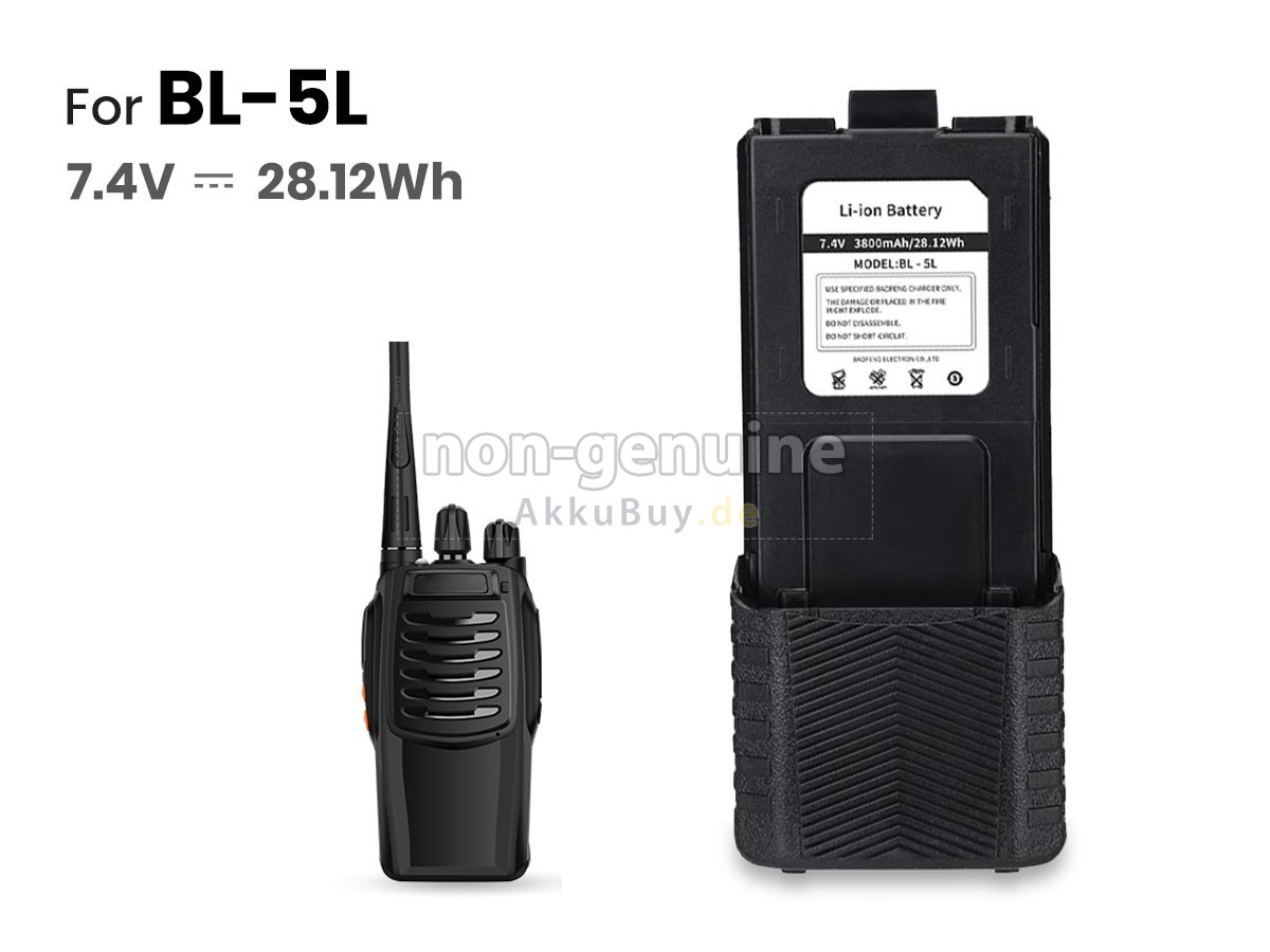 Baofeng UV-5R PLUS Ersatzakku